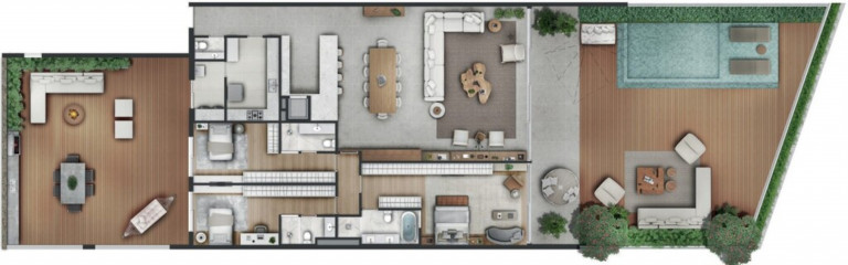 Imagem Imóvel com 3 Quartos à Venda, 443 m² em Praia De Belas - Porto Alegre Imagem Imóvel com 3 Quartos à Venda, 443 m² em Praia De Belas - Porto Alegre