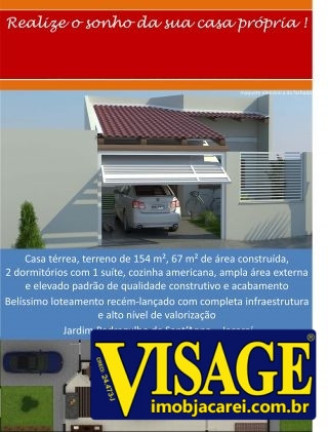 Imagem Casa à Venda, 67 m² em Jd. Pedregulho De Santana - Jacareí Imagem Casa à Venda, 67 m² em Jd. Pedregulho De Santana - Jacareí