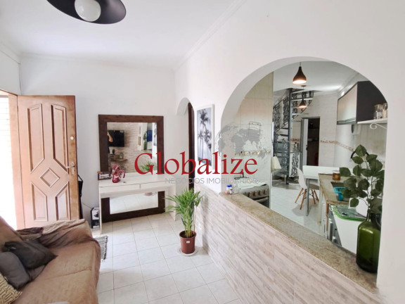 Imagem Casa com 3 Quartos à Venda, 105 m² em Embaré - Santos Imagem Casa com 3 Quartos à Venda, 105 m² em Embaré - Santos