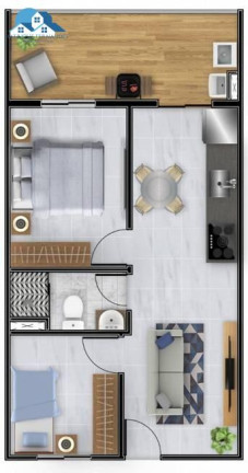 Imagem Apartamento com 2 Quartos à Venda, 50 m² em Vila São Francisco (zona Leste) - São Paulo Imagem Apartamento com 2 Quartos à Venda, 50 m² em Vila São Francisco (zona Leste) - São Paulo