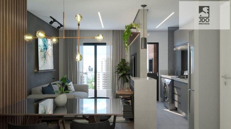 Imagem Apartamento com 2 Quartos à Venda, 56 m² em Santa Quiteria - Curitiba