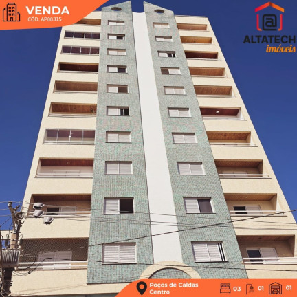 Imagem Imóvel com 3 Quartos à Venda, 126 m² em Centro - Poços De Caldas Imagem Imóvel com 3 Quartos à Venda, 126 m² em Centro - Poços De Caldas