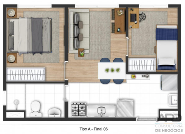 Imagem Apartamento com 2 Quartos à Venda, 35 m² em Guaianases - São Paulo