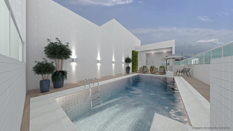 Apartamento com 2 Quartos para Alugar ou Temporada, 73 m² em Ponta Da Praia - Santos