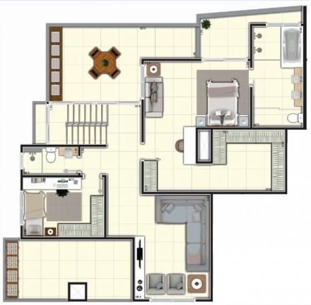 Imagem Cobertura com 3 Quartos à Venda, 215 m² em Alto Da Glória - Curitiba Imagem Cobertura com 3 Quartos à Venda, 215 m² em Alto Da Glória - Curitiba