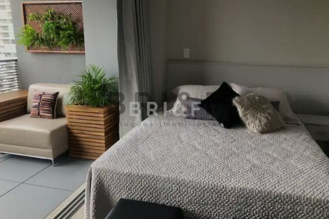 Imagem Apartamento com 1 Quarto para Alugar, 40 m² em Brooklin Paulista - São Paulo Imagem Apartamento com 1 Quarto para Alugar, 40 m² em Brooklin Paulista - São Paulo