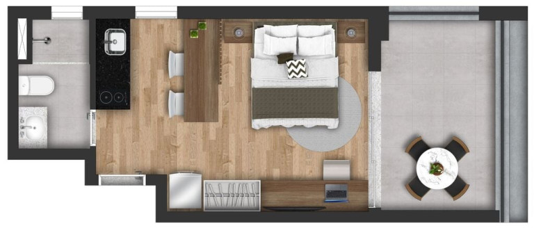 Imagem Apartamento com 1 Quarto à Venda, 36 m² em Jardins - São Paulo Imagem Apartamento com 1 Quarto à Venda, 36 m² em Jardins - São Paulo