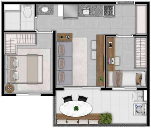 Imagem Imóvel com 2 Quartos à Venda, 40 m² em Santana - São Paulo Imagem Imóvel com 2 Quartos à Venda, 40 m² em Santana - São Paulo