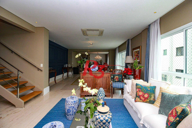 Imagem Cobertura com 4 Quartos à Venda, 430 m² em Boqueirão - Santos Imagem Cobertura com 4 Quartos à Venda, 430 m² em Boqueirão - Santos