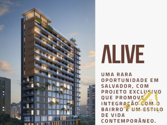 Imagem Apartamento com 1 Quarto à Venda, 32 m² em Vitória - Salvador Imagem Apartamento com 1 Quarto à Venda, 32 m² em Vitória - Salvador