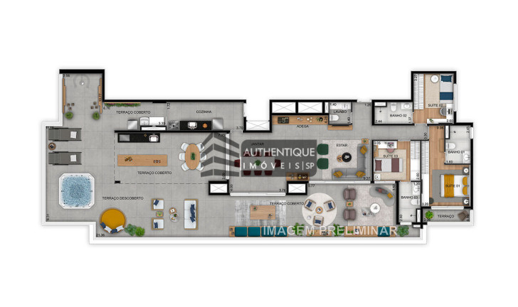 Imagem Apartamento com 3 Quartos à Venda, 128 m² em Ipiranga - São Paulo Imagem Apartamento com 3 Quartos à Venda, 128 m² em Ipiranga - São Paulo