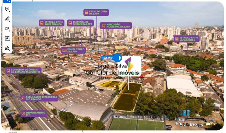 Apartamento com 2 Quartos à Venda, 37 m² em Lapa De Baixo - São Paulo