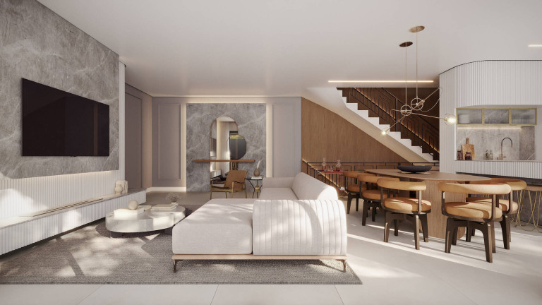 Imagem Casa de Condomínio com 3 Quartos à Venda, 266 m² em Ahú - Curitiba