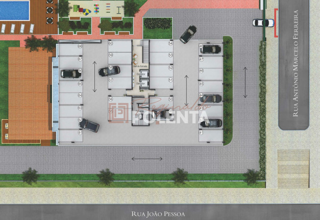 Imagem Apartamento com 2 Quartos à Venda, 63 m² em Santa Catarina - Criciúma Imagem Apartamento com 2 Quartos à Venda, 63 m² em Santa Catarina - Criciúma