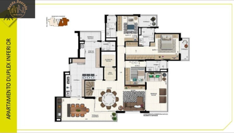 Imagem Cobertura com 3 Quartos à Venda, 323 m² em Campestre - Santo André Imagem Cobertura com 3 Quartos à Venda, 323 m² em Campestre - Santo André