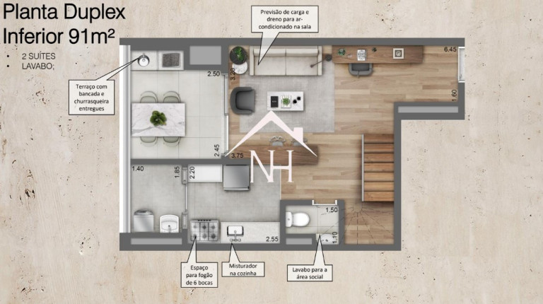Imagem Apartamento com 2 Quartos à Venda, 91 m² em Perdizes - São Paulo Imagem Apartamento com 2 Quartos à Venda, 91 m² em Perdizes - São Paulo
