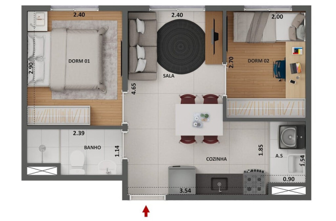 Imagem Apartamento com 2 Quartos à Venda, 34 m² em Limão - São Paulo Imagem Apartamento com 2 Quartos à Venda, 34 m² em Limão - São Paulo
