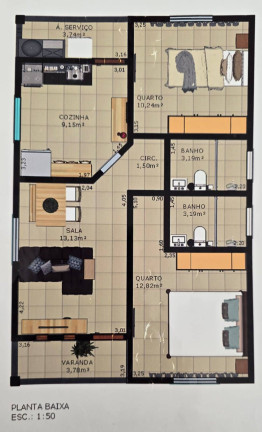 Imagem Casa com 2 Quartos à Venda, 80 m² em Engenho Grande - Araruama Imagem Casa com 2 Quartos à Venda, 80 m² em Engenho Grande - Araruama