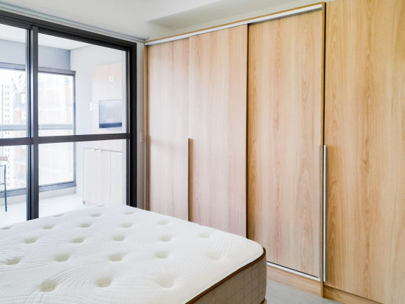 Imagem Apartamento com 1 Quarto para Alugar, 30 m² em Brooklin - São Paulo