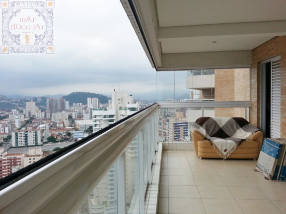 Apartamento com 2 Quartos à Venda, 109 m² em Gonzaga - Santos