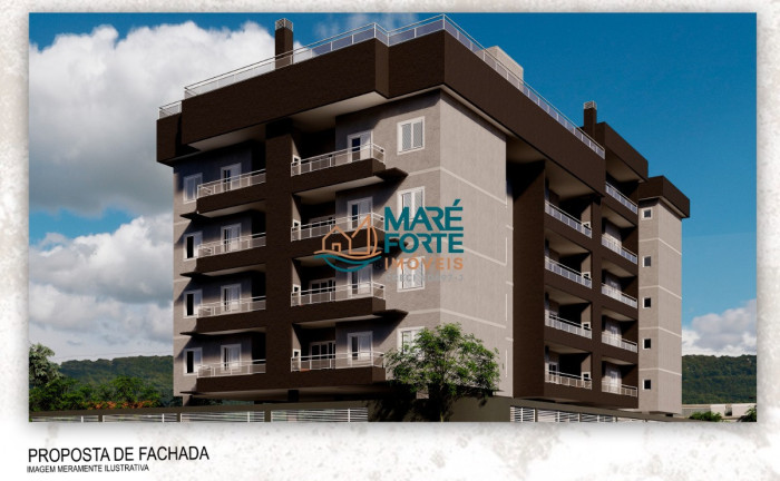 Apartamento com 1 Quarto à Venda, 36 m² em Centro - Ubatuba