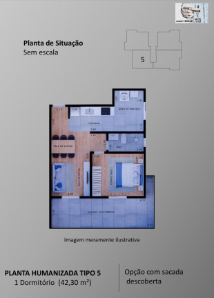 Imagem Apartamento com 2 Quartos à Venda, 54 m² em Parque Peruche - São Paulo