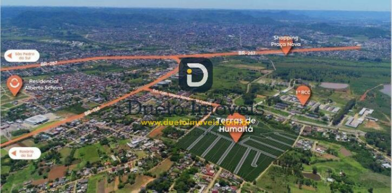 Terreno à Venda, 200 m² em Boi Morto - Santa Maria
