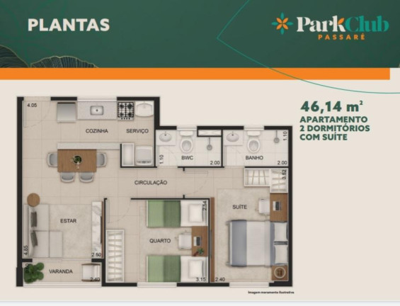 Imagem Apartamento com 3 Quartos à Venda, 54 m² em Passaré - Fortaleza Imagem Apartamento com 3 Quartos à Venda, 54 m² em Passaré - Fortaleza