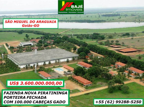 Imagem Fazenda à Venda, 234.900 m² em Goiânia Imagem Fazenda à Venda, 234.900 m² em Goiânia