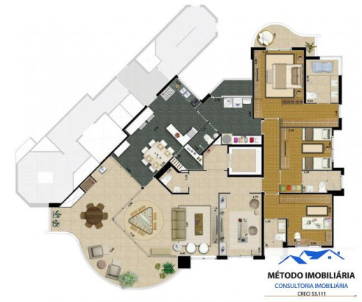 Imagem Apartamento com 4 Quartos à Venda, 200 m² em Anália Franco - São Paulo Imagem Apartamento com 4 Quartos à Venda, 200 m² em Anália Franco - São Paulo