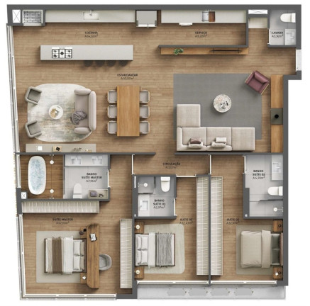 Imagem Imóvel com 3 Quartos à Venda, 251 m² em Menino Deus - Porto Alegre Imagem Imóvel com 3 Quartos à Venda, 251 m² em Menino Deus - Porto Alegre