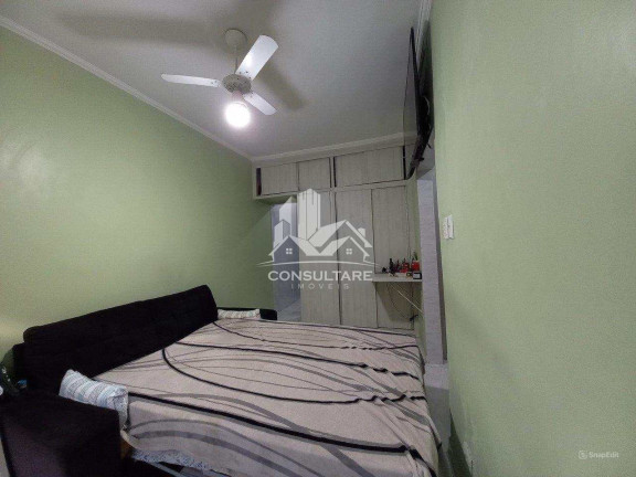 Imagem Kitnet com 1 Quarto à Venda, 24 m² em José Menino - Santos Imagem Kitnet com 1 Quarto à Venda, 24 m² em José Menino - Santos