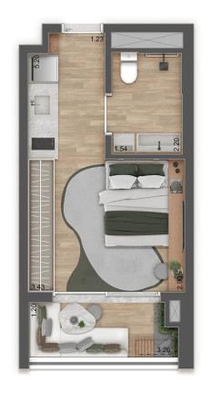 Imagem Apartamento com 2 Quartos à Venda, 65 m² em Butantã - São Paulo