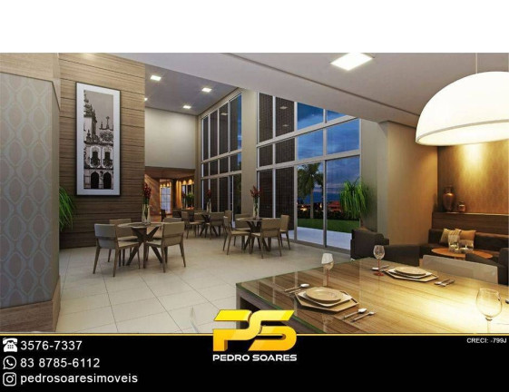 Imagem Apartamento com 3 Quartos à Venda, 1 m² em Altiplano Cabo Branco - João Pessoa