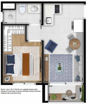 Imagem Apartamento com 1 Quarto à Venda, 29 m² em Vila Mariana - São Paulo Imagem Apartamento com 1 Quarto à Venda, 29 m² em Vila Mariana - São Paulo