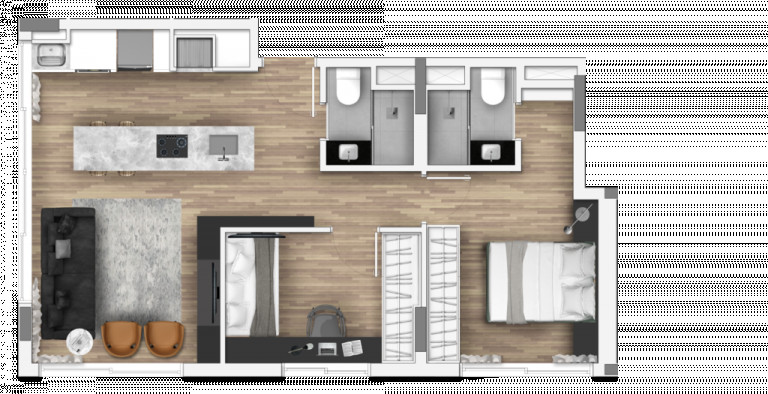 Imagem Apartamento com 1 Quarto à Venda, 40 m² em Menino Deus - Porto Alegre Imagem Apartamento com 1 Quarto à Venda, 40 m² em Menino Deus - Porto Alegre