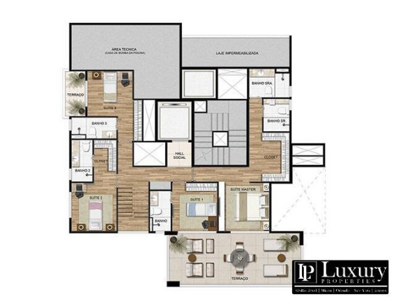 Imagem Cobertura com 4 Quartos à Venda, 346 m² em Jardins - São Paulo Imagem Cobertura com 4 Quartos à Venda, 346 m² em Jardins - São Paulo