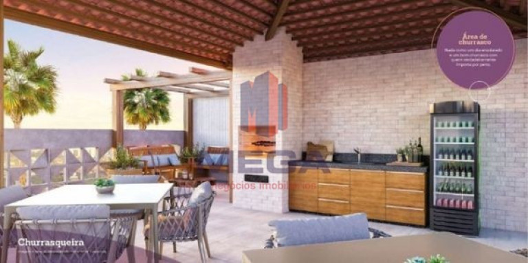 Imagem Apartamento com 2 Quartos à Venda, 54 m² em Praia De Itaparica - Vila Velha