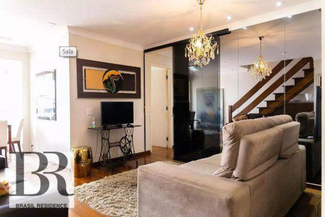 Cobertura com 3 Quartos à Venda ou Locação, 167 m² em Vila Santo Estéfano - São Paulo