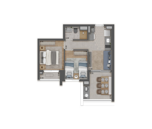 Imagem Apartamento com 2 Quartos à Venda, 75 m² em Tatuapé - São Paulo Imagem Apartamento com 2 Quartos à Venda, 75 m² em Tatuapé - São Paulo