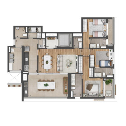 Imagem Apartamento com 3 Quartos à Venda, 147 m² em Moema - São Paulo Imagem Apartamento com 3 Quartos à Venda, 147 m² em Moema - São Paulo