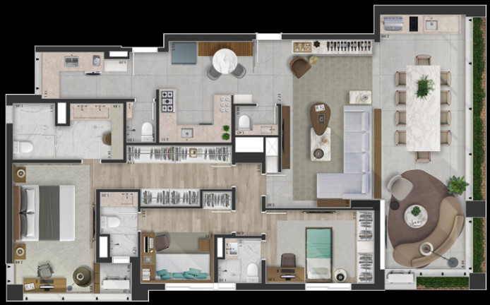 Imagem Apartamento com 3 Quartos à Venda, 177 m² em Mooca - São Paulo Imagem Apartamento com 3 Quartos à Venda, 177 m² em Mooca - São Paulo