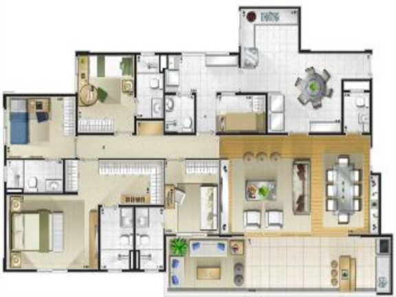 Imagem Imóvel com 3 Quartos à Venda, 172 m² em Jardim - São Caetano Do Sul Imagem Imóvel com 3 Quartos à Venda, 172 m² em Jardim - São Caetano Do Sul