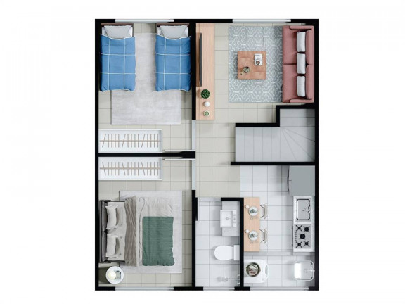 Imagem Casa com 2 Quartos à Venda, em Campo Da Aviacao - Praia Grande Imagem Casa com 2 Quartos à Venda, em Campo Da Aviacao - Praia Grande