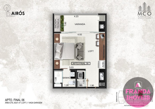Imagem Apartamento com 1 Quarto à Venda, 36 m² em Centro - Ubatuba Imagem Apartamento com 1 Quarto à Venda, 36 m² em Centro - Ubatuba