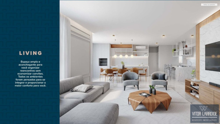 Imagem Apartamento com 3 Quartos à Venda, 127 m² em Vila Moema - Tubarão