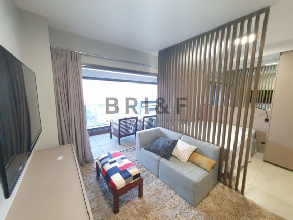 Imagem Apartamento com 1 Quarto para Alugar, 41 m² em Brooklin - São Paulo Imagem Apartamento com 1 Quarto para Alugar, 41 m² em Brooklin - São Paulo