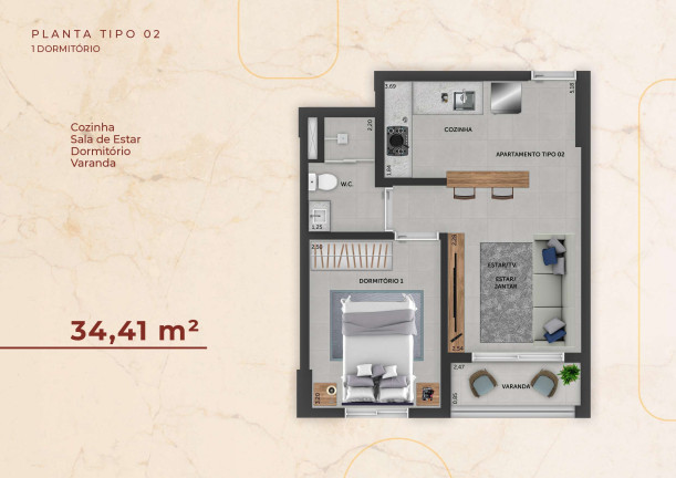 Imagem Imóvel com 1 Quarto à Venda, 34 m² em Vila Amelia - Ribeirão Preto Imagem Imóvel com 1 Quarto à Venda, 34 m² em Vila Amelia - Ribeirão Preto