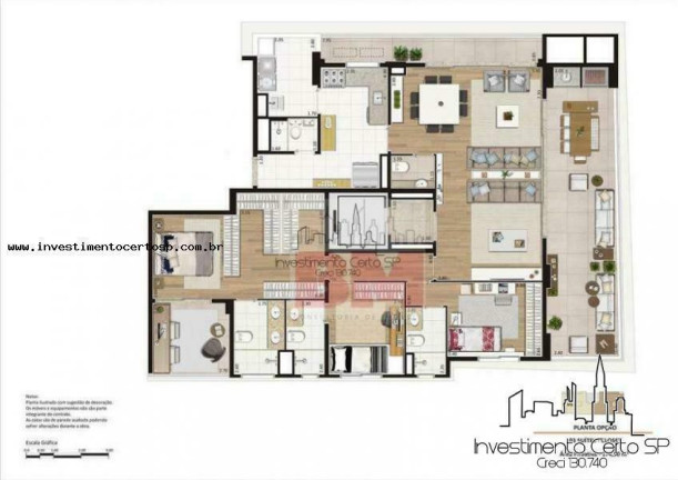 Imagem Apartamento com 3 Quartos à Venda, 175 m² em Vila Clementino - São Paulo