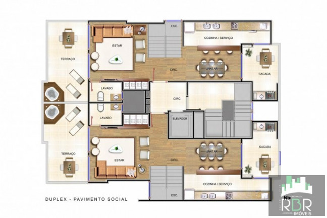 Imagem Apartamento com 2 Quartos à Venda, 88 m² em Caxias Do Sul Imagem Apartamento com 2 Quartos à Venda, 88 m² em Caxias Do Sul